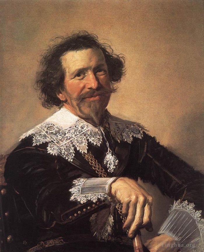 Frans Hals Oil Painting - Pieter Van Den Broecke