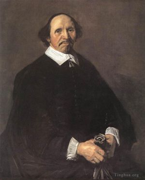 Artist Frans Hals's Work - Portrait Of A Man 1555