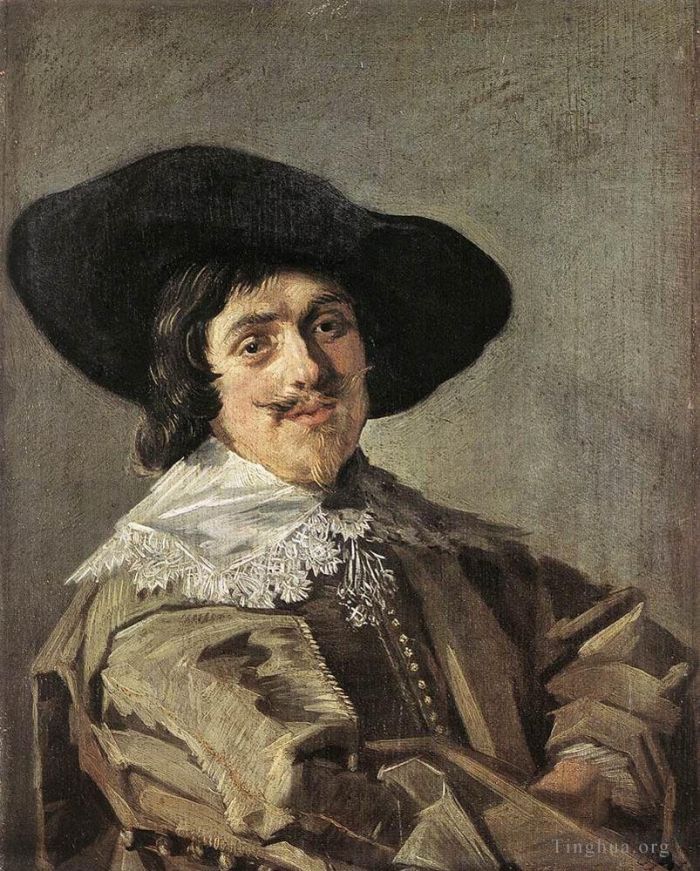 Frans Hals Oil Painting - Portrait Of A Man 1635