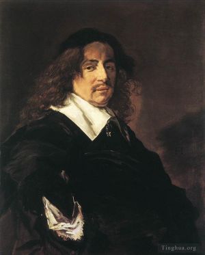 Artist Frans Hals's Work - Portrait Of A Man 1650