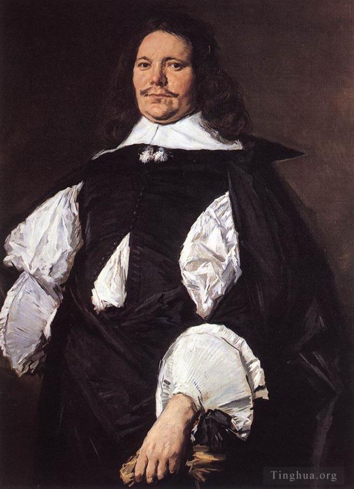 Frans Hals Oil Painting - Portrait Of A Man 2
