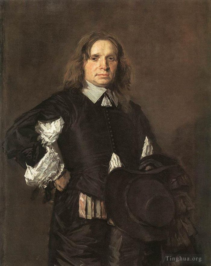 Frans Hals Oil Painting - Portrait Of A Man 
