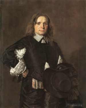 Artist Frans Hals's Work - Portrait Of A Man 
