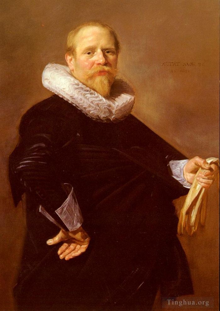 Frans Hals Oil Painting - Portrait Of A Man