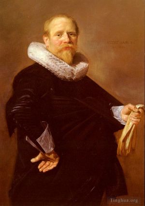 Artist Frans Hals's Work - Portrait Of A Man