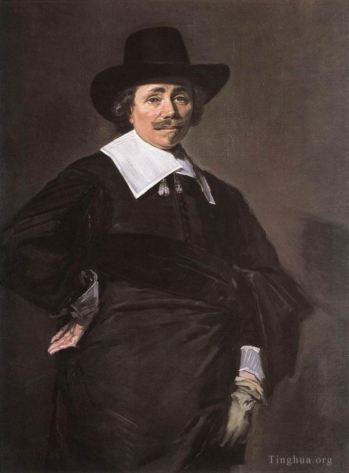 Frans Hals Oil Painting - Portrait Of A Standing Man