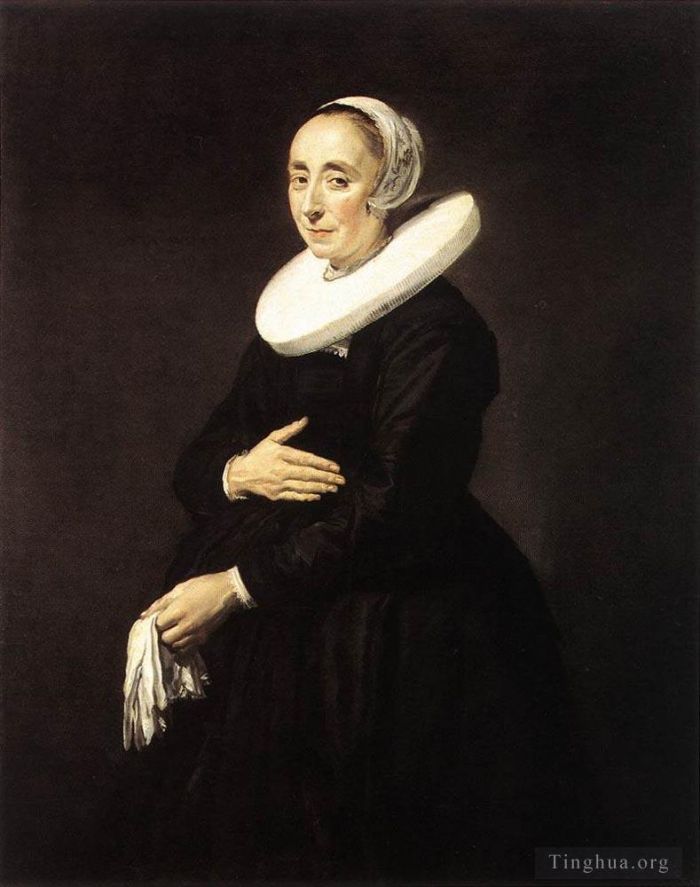 Frans Hals Oil Painting - Portrait Of A Woman 16401