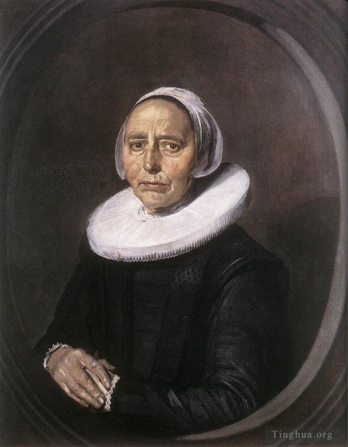Frans Hals Oil Painting - Portrait Of A Woman 16402