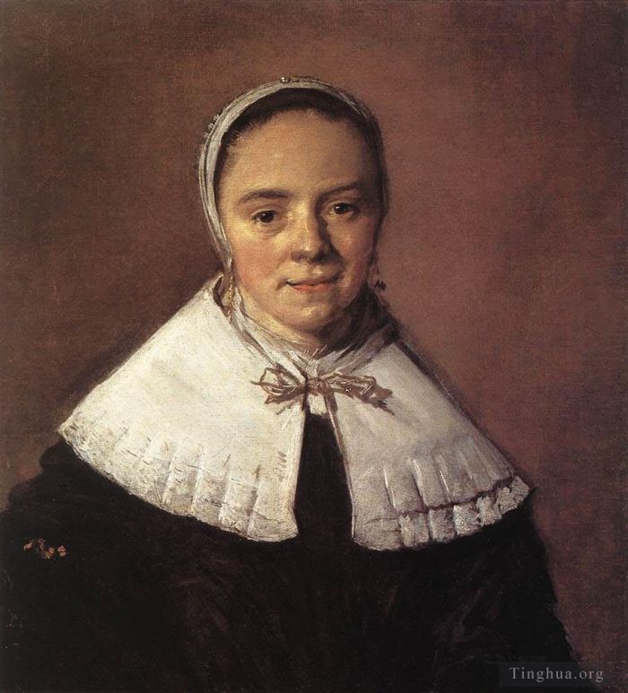 Frans Hals Oil Painting - Portrait Of A Woman 1655
