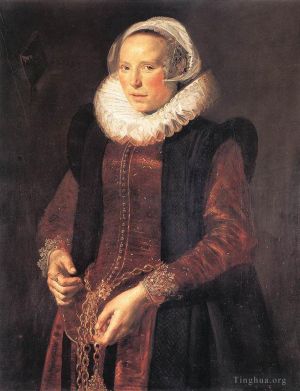 Artist Frans Hals's Work - Portrait Of A Woman