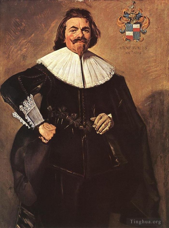 Frans Hals Oil Painting - Tieleman Roosterman