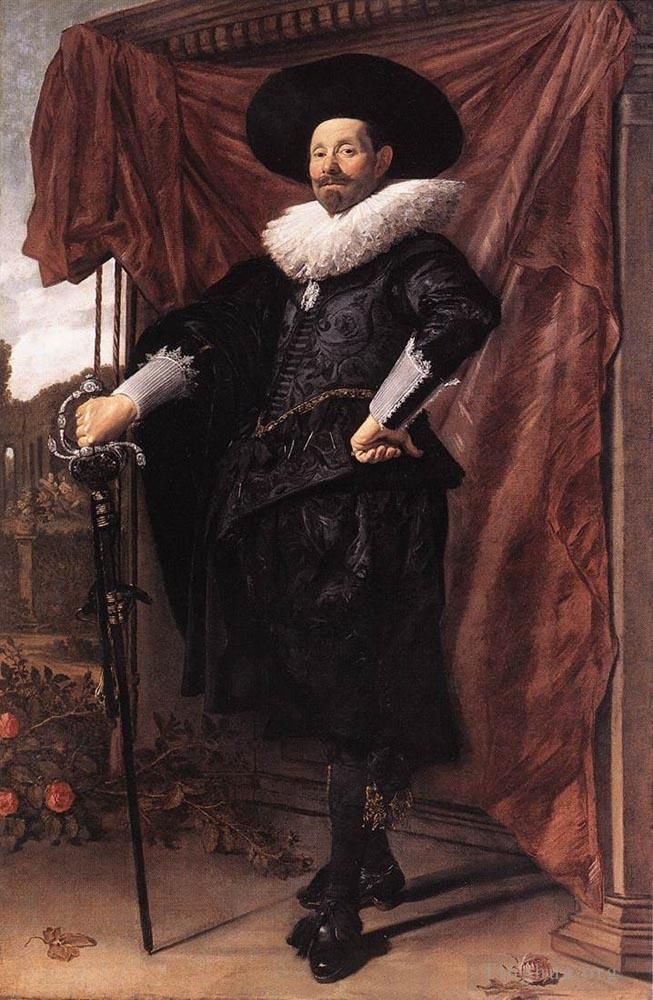 Frans Hals Oil Painting - Willem Van Heythuyzen