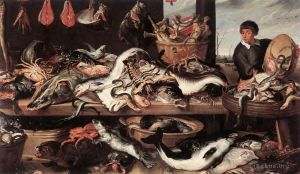 Artist Frans Snyders's Work - Fishmongers