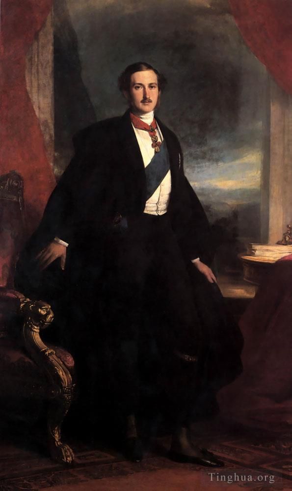 Franz Xaver Winterhalter Oil Painting - Prince Albert