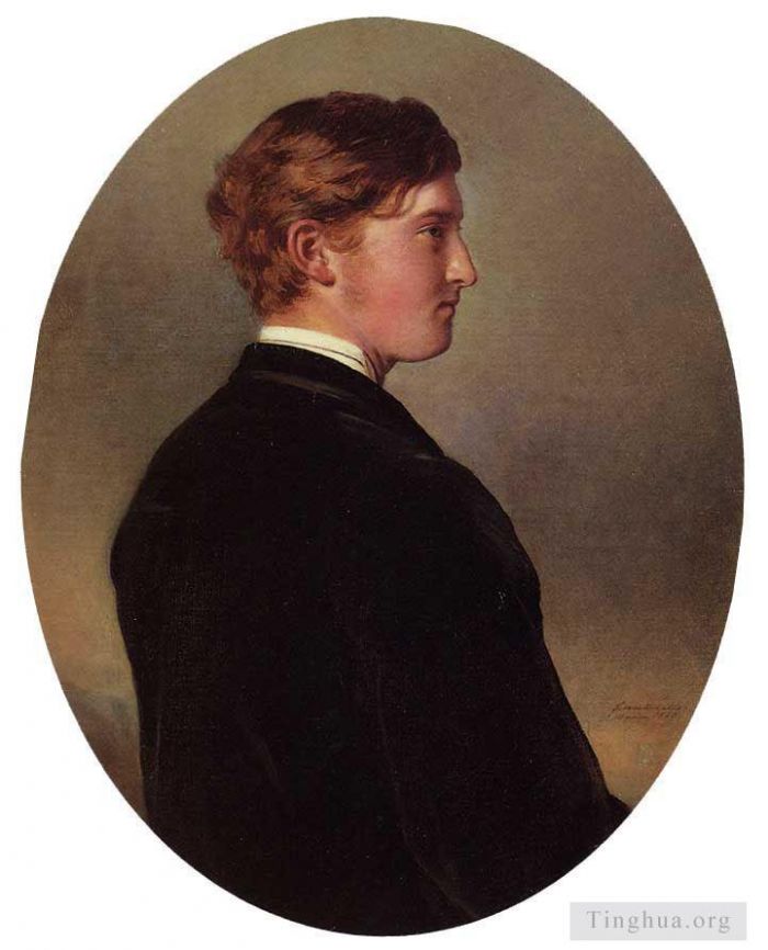 Franz Xaver Winterhalter Oil Painting - William Douglas Hamilton Duke of Hamilton