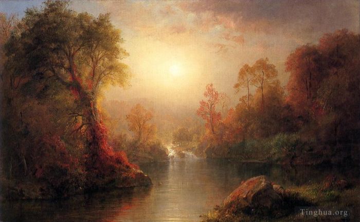 Frederic Edwin Church Oil Painting - Autumn