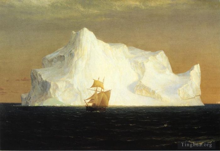 Frederic Edwin Church Oil Painting - The Iceberg