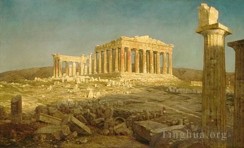 Frederic Edwin Church Oil Painting - The Parthenon
