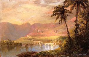 Artist Frederic Edwin Church's Work - Tropical Landscape