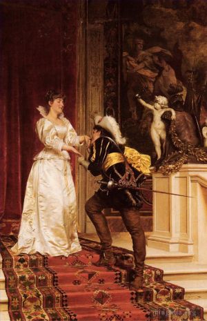 Artist Frederic Soulacroix's Work - The Cavaliers Kiss