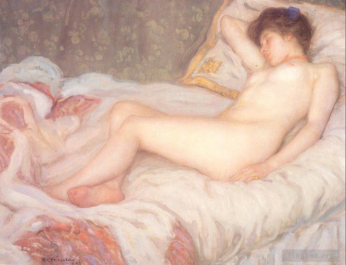 Frederick Carl Frieseke Oil Painting - Sleep