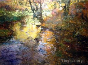 Artist Frits Thaulow's Work - At Quimperle