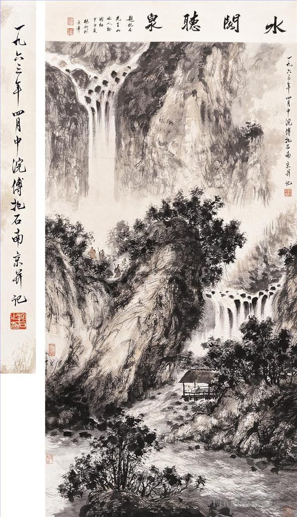 Fu Baoshi Chinese Painting - 30 Chinese Landscape