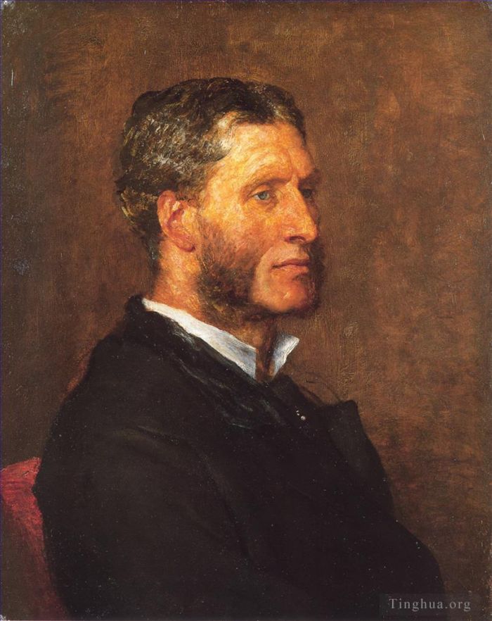 George Frederic Watts Oil Painting - Matthew Arnold