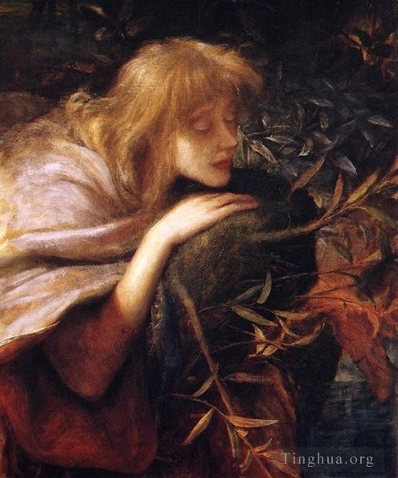 George Frederic Watts Oil Painting - Ophelia