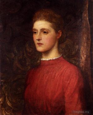 Artist George Frederic Watts's Work - Portrait Of A Lady