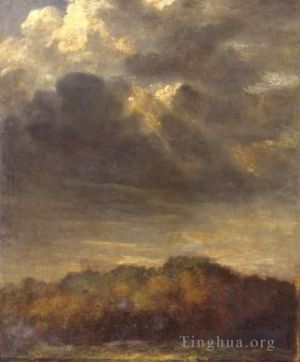 Artist George Frederic Watts's Work - Study of Clouds