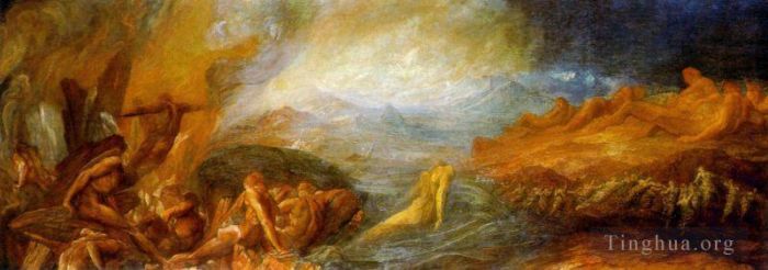 George Frederic Watts Oil Painting - Untitled 1