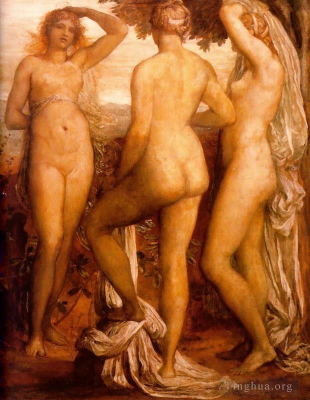 George Frederic Watts Oil Painting - Untitled 7