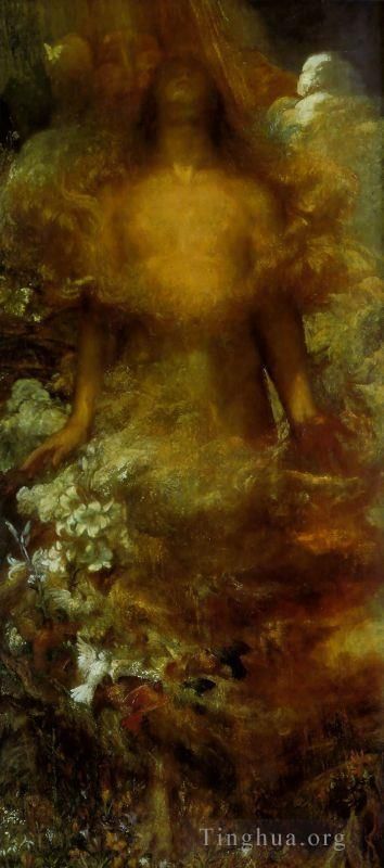 George Frederic Watts Oil Painting - Untitled 8