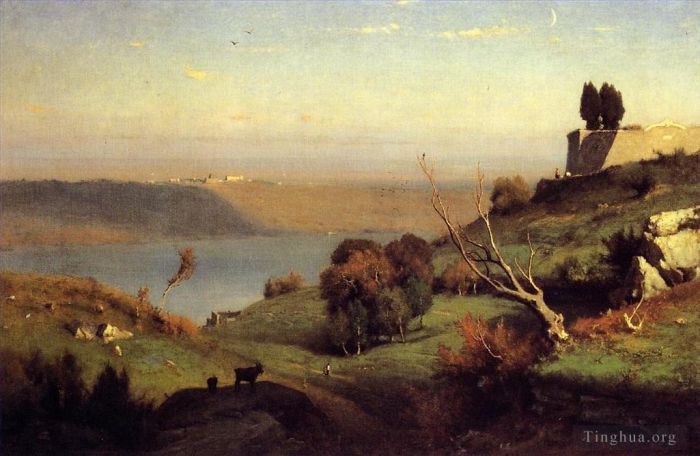 George Inness Oil Painting - Castel Gandolfo