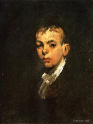 Artist George Wesley Bellows's Work - Head of a Boy aka Gray Boy