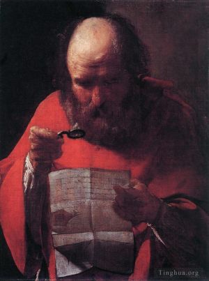 Artist Georges de La Tour's Work - Saint Jerome Reading