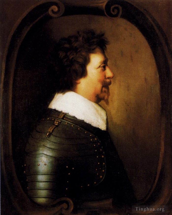 Gerard van Honthorst Oil Painting - Portrait Of Frederik Hendrik