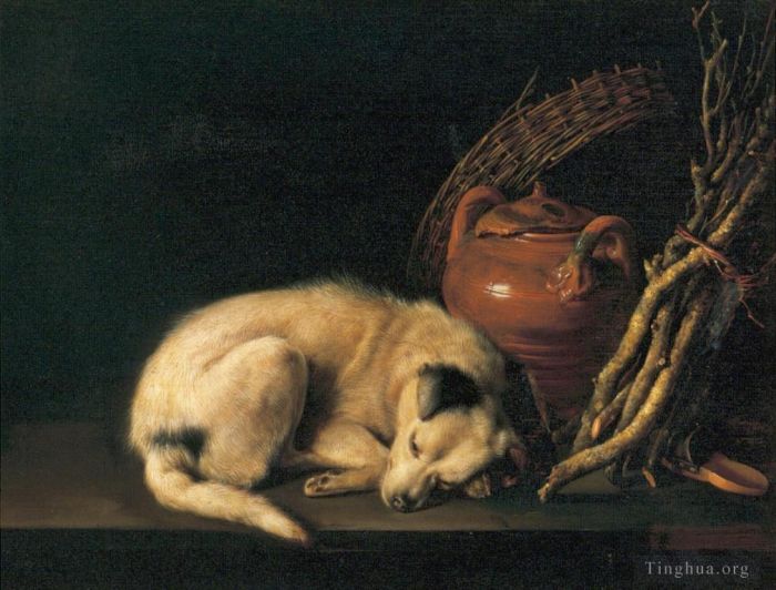 Gerrit Dou Oil Painting - Dog