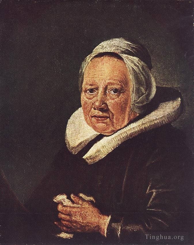Gerrit Dou Oil Painting - Portrait of an Old Woman