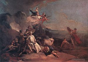 Artist Giovanni Battista Tiepolo's Work - The Rape of Europa