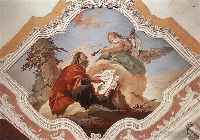 Giovanni Battista Tiepolo Various Paintings - Palazzo Patriarcale The Prophet Isaiah