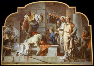 Artist Giovanni Battista Tiepolo's Work - The Beheading of John the Baptist