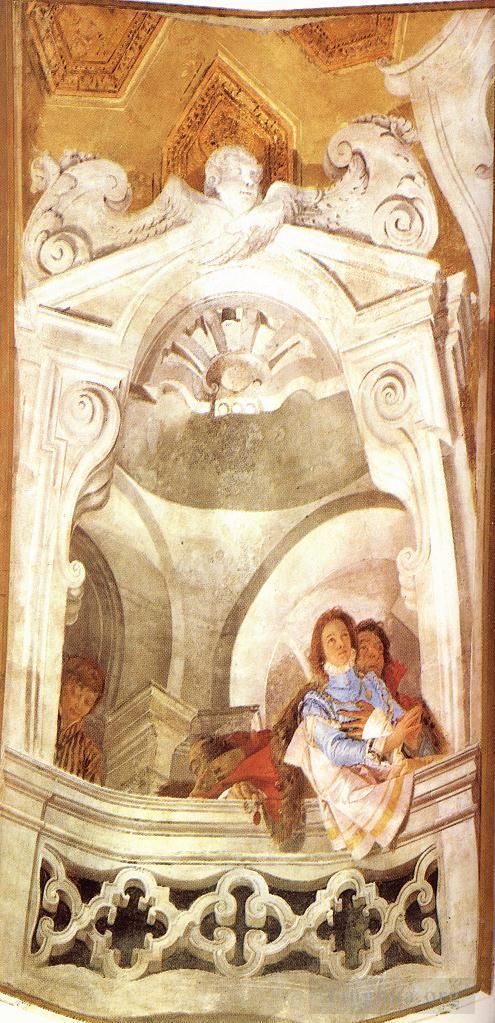 Giovanni Battista Tiepolo Various Paintings - Worshippers