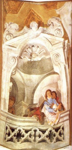 Artist Giovanni Battista Tiepolo's Work - Worshippers