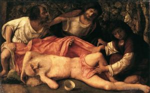 Artist Giovanni Bellini's Work - Drunkenness of Noah