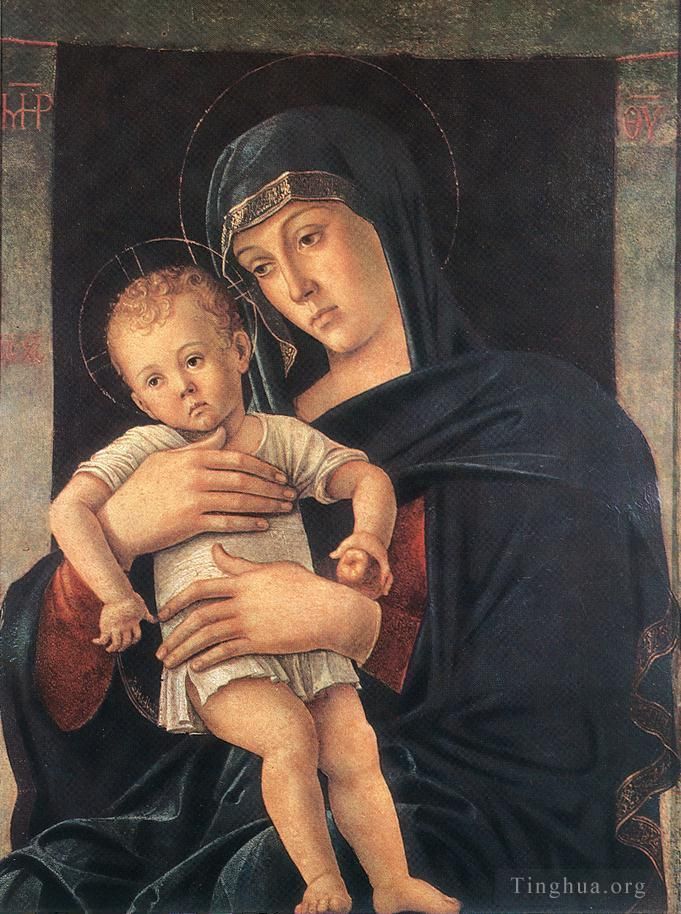 Giovanni Bellini Oil Painting - Greek Madonna