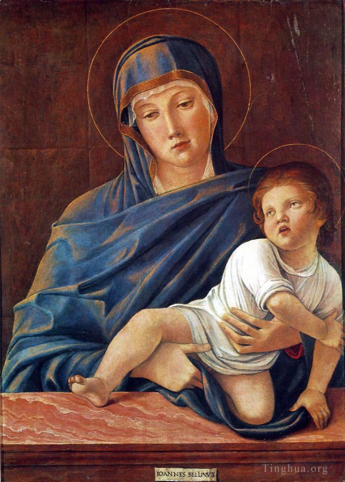 Giovanni Bellini Oil Painting - Madonna with the child