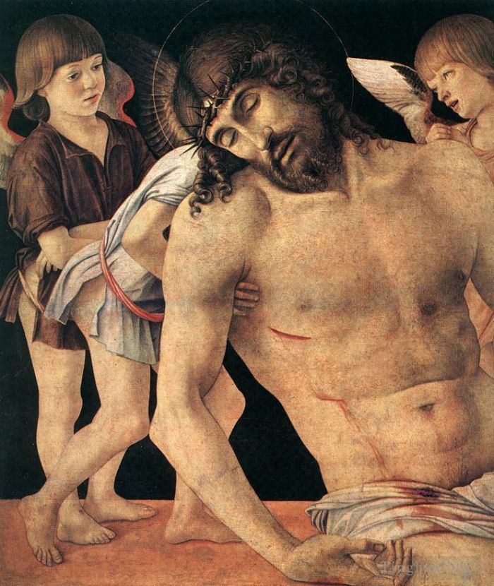 Giovanni Bellini Oil Painting - Pieta det
