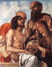 Giovanni Bellini Oil Painting - Pieto 1474